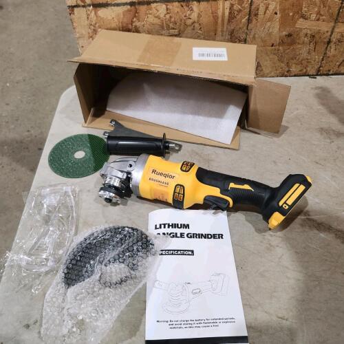 Lithium angle grinder tool only