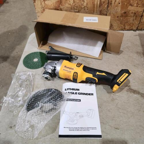 Lithium angle grinder tool only