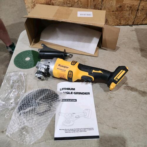 Lithium angle grinder tool only