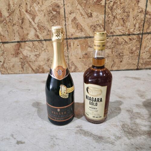 750ml of whiskey, 750ml of whiskey