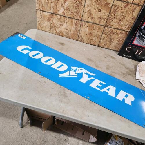 11"x48" Metal sign