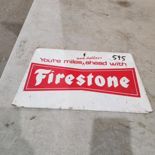7"x12" Metal sign