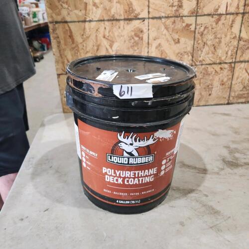 14L Liquid rubber deck coating