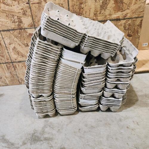 Used egg cartons