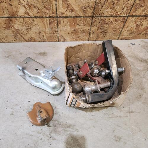 2" Hitch, hitch lock & various size balls