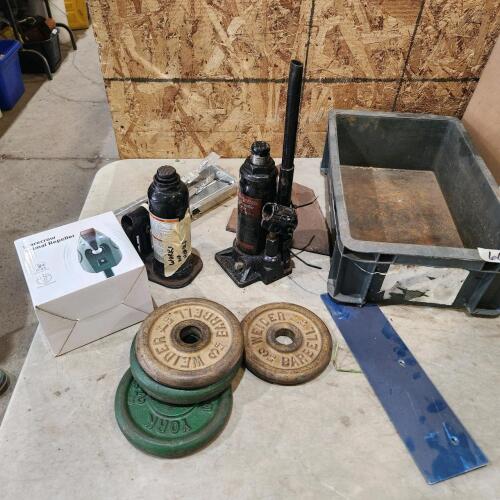 Weights, jacks, etc