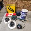 Security cameras, butyl flash, etc.