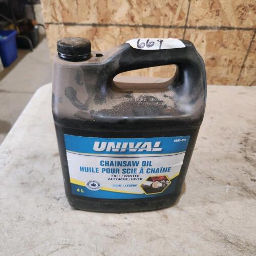 4L Winter chainsaw oil