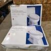 2 New non electric bidet toilet seats