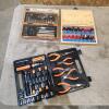 Router bits, precision knife set, etc.