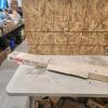 New white 6' electric baseboard heater