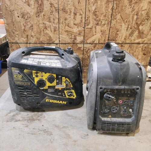 2 Suitcase generators untested as is