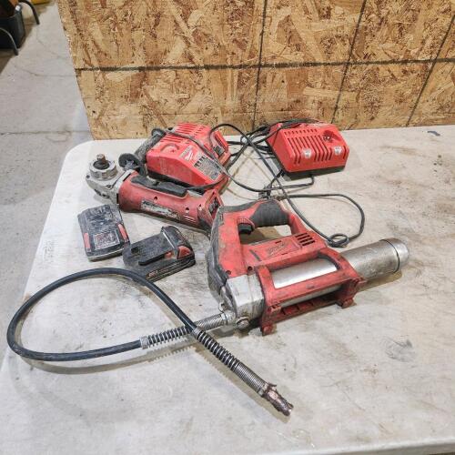 Milwaukee power tools untested as is