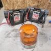 2 Bosster power packs untested as is, strobe light