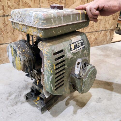 Wisconsin motor untested as is