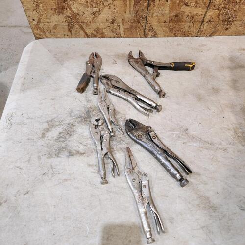 Vice grips, locking pliers