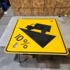 30" Metal sign
