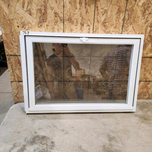 Opening vinyl window 30"L 20"H