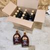 12 500ml glass jugs of maple syrup