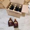 12 500ml glass jugs of maple syrup