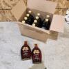 12 500ml glass jugs of maple syrup