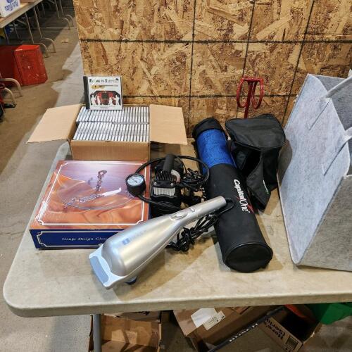 Welcome to Nashville cds, air compressor, massager, etc.