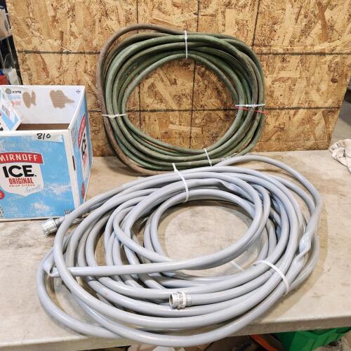 2 Garden hoses