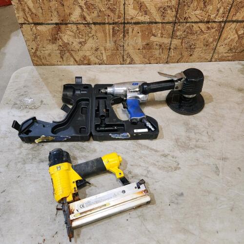 1/2" Air impact, sander, trim nailer