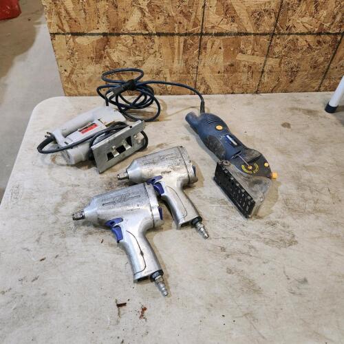 1/2" Aur impacts, jigsaw, multitool