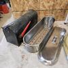 Mailbox, 24"L stainless pan