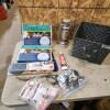 Wireless gate alarms, matches, lantern, etc.