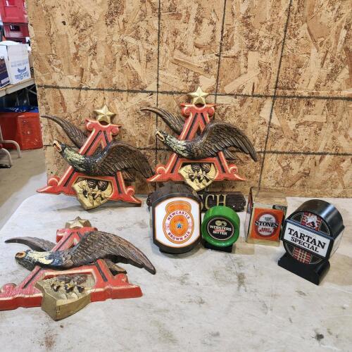 Plastic beer memorabilia