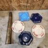 Empty shell, porcelain ash trays