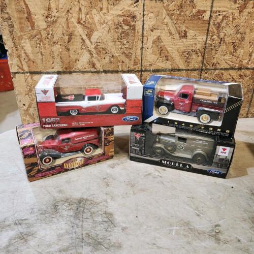 Diecast Canadian Tire coin banks