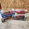 4 Diecast Canadian Tire coin banks