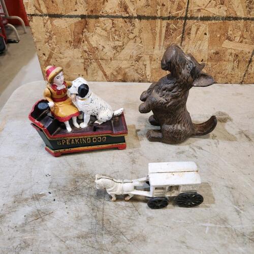 Various cast items