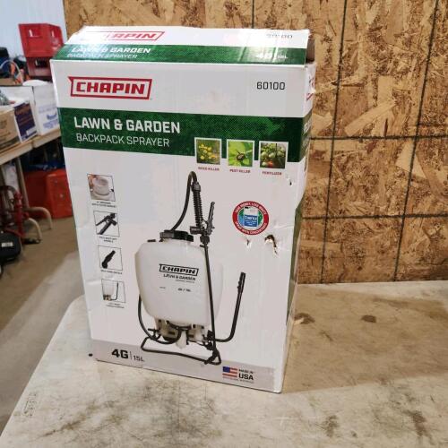 Backpack sprayer