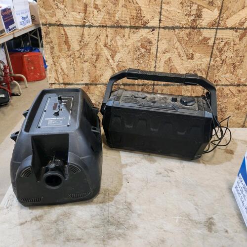 Stereo & Bluetooth speaker untested as is