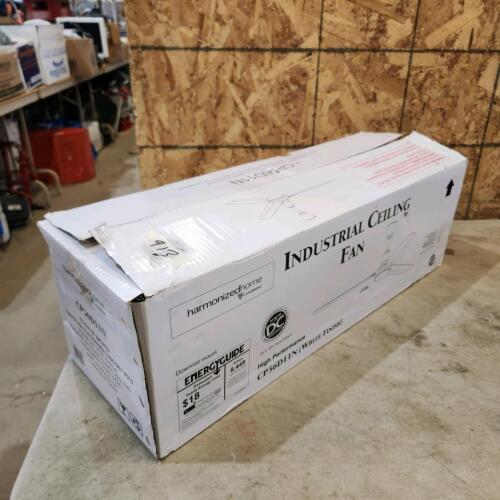 Industrial ceiling fan untested as is