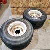 2 18x8.50-8 wheels