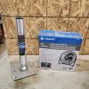 Boat seat pedestal, 9" floor fan