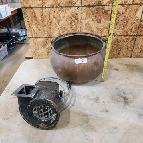 Cooper pot, fan