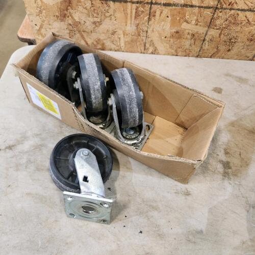 6" Castor wheels