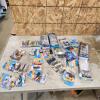 Various hotwheels toys, packages got wet