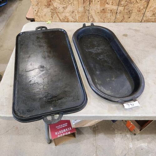 13"x24" & 10"x24" Cast grills