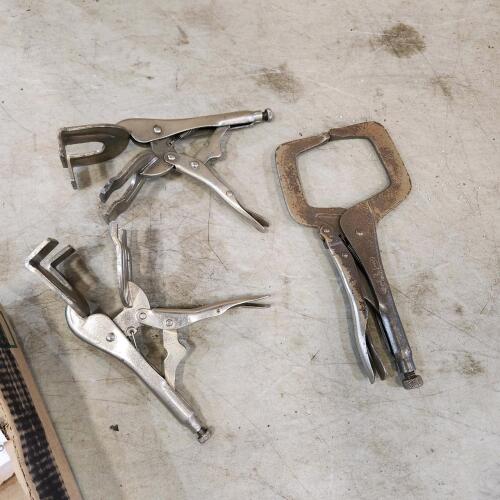 Welding pliers