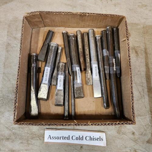 Assorted chisels