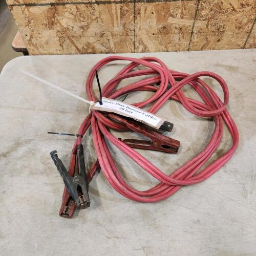 20' Fairly heavy booster cables