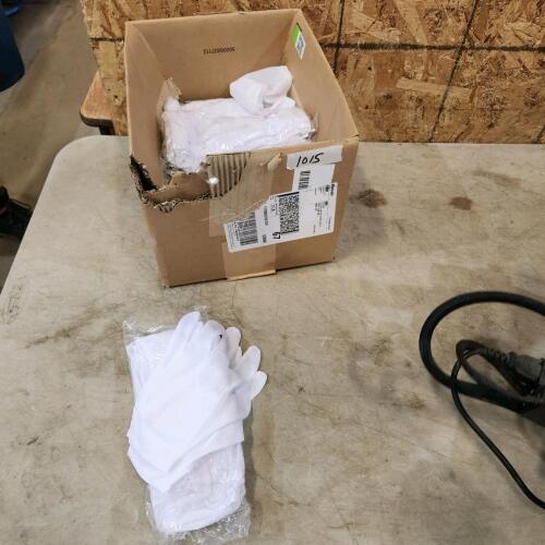 Cloth inspection gloves
