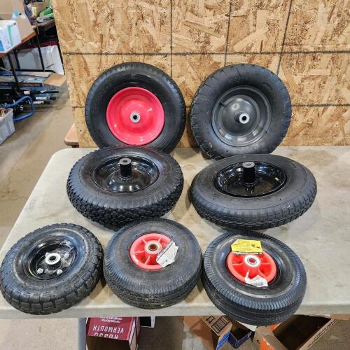 Dolly cart & wheelbarrow wheels